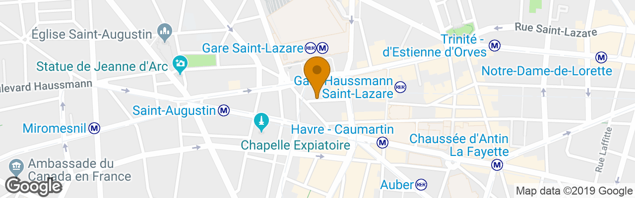Studio Paris Haussmann Saint Lazare 