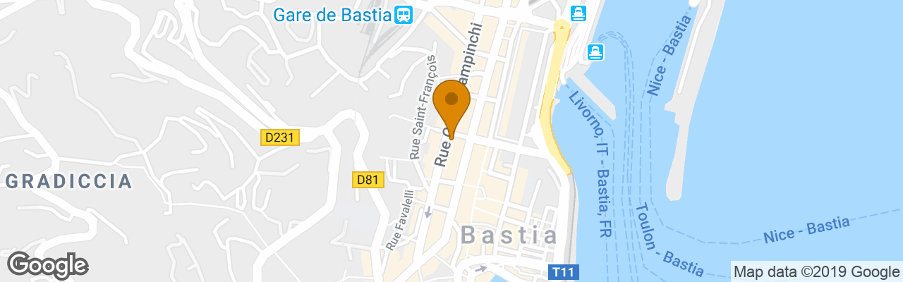 Hôtel Central Bastia 