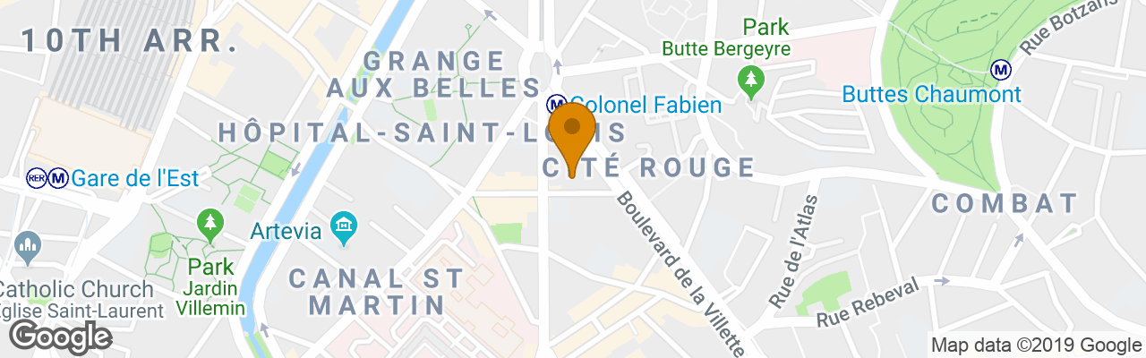 Hipotel Paris Belleville Gare De L Est 