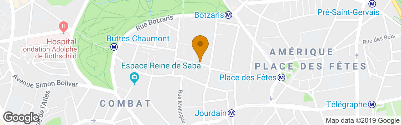 Appart'hôtel Buttes Chaumont 