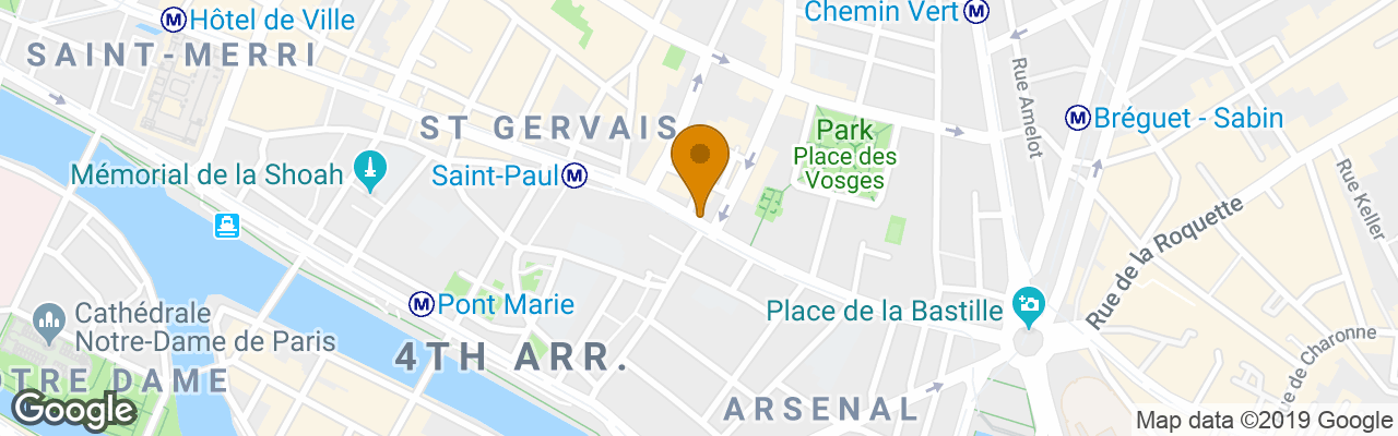 Bed and Breakfast Bed&Breakfast Place des Vosges 