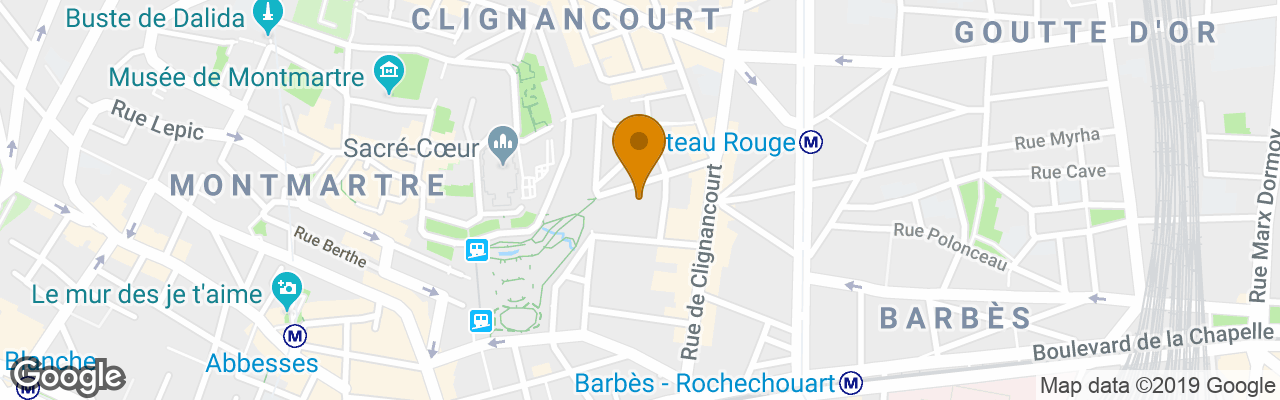 Bed and Breakfast Bed&Breakfast Romantic Artist Room Montmartre 