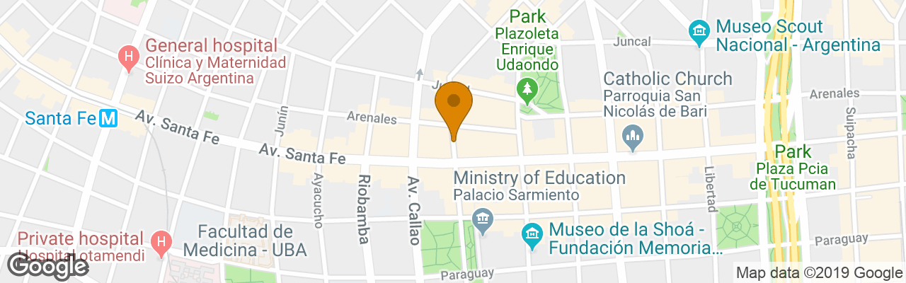 Apart San Diego Recoleta 