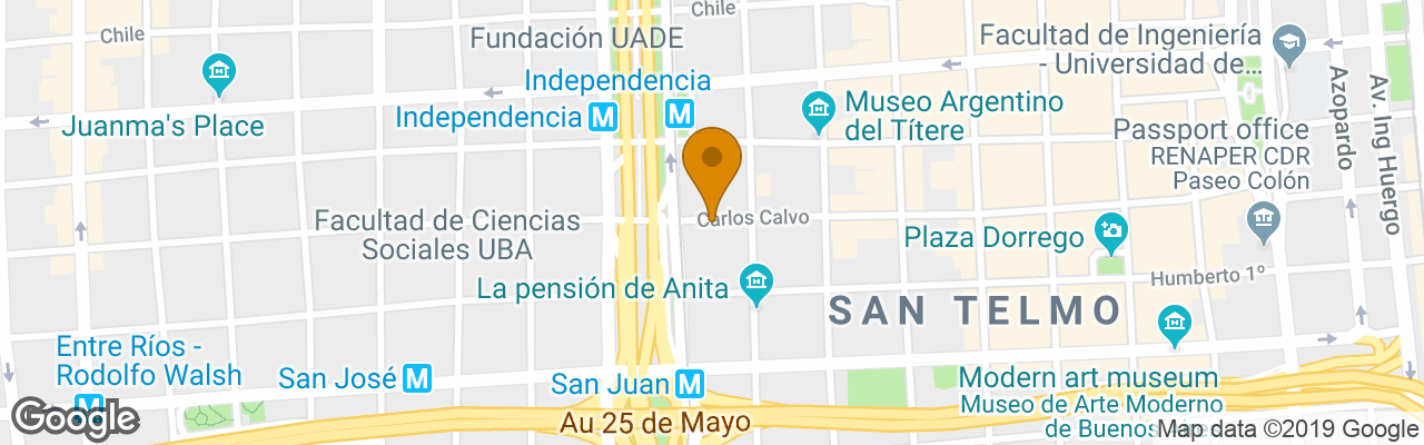 Mariposita de San Telmo Tango Hotel 