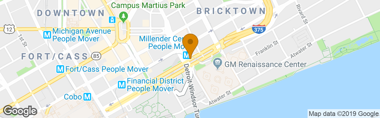 Hotel Courtyard By Marriott Detroit Downtown 