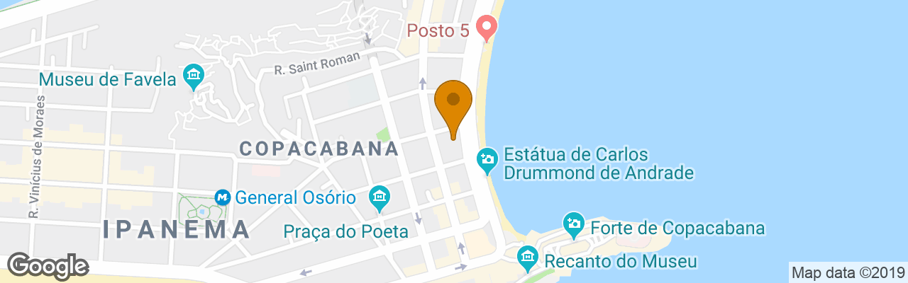 Hotel Copacabana Beachfront Penthouse 