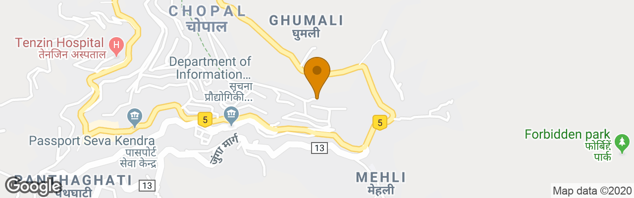 Hotel Uphill Courtyard On Hilltop 4 Km Mall Road