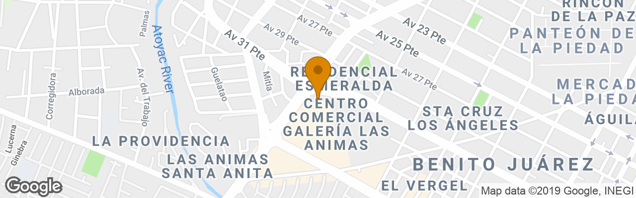 Hotel Courtyard Puebla Las Animas 