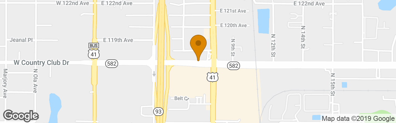 Hotel Howard Johnson Express Inn - Tampa North Busch Gardens 