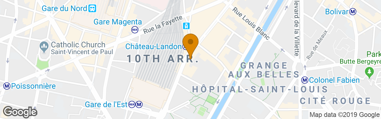 Hôtel Ibis Styles Paris Gare de L'Est Château Landon 