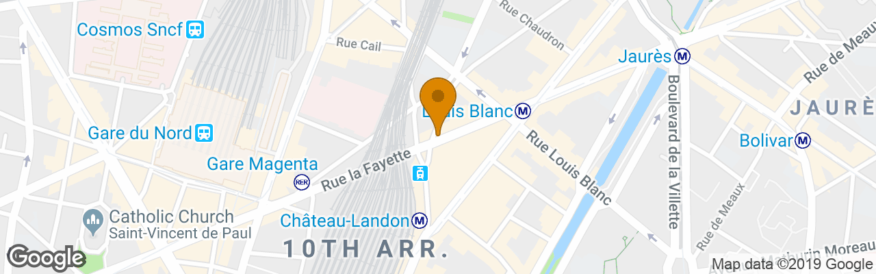 Hôtel Ibis Gare du Nord Chateau Landon 