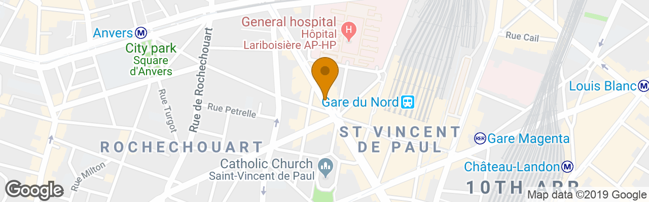 Hôtel Avalon Gare du Nord Paris 