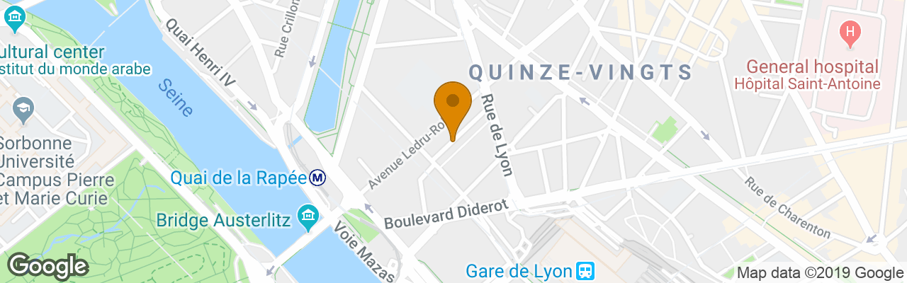 Hôtel Bel Oranger Gare de Lyon 