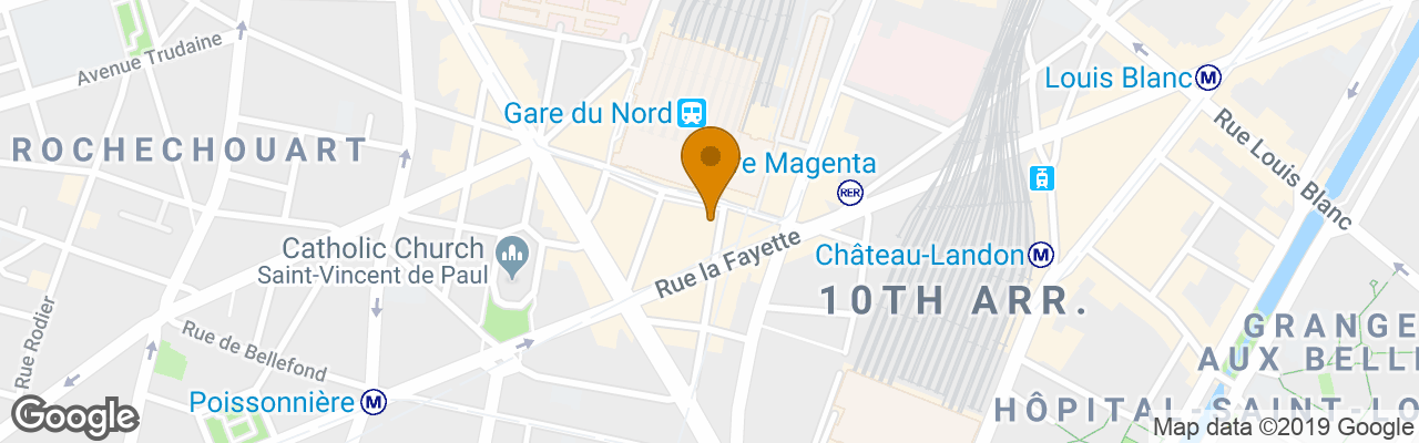 Hôtel Kyriad Paris 10 Gare du Nord 