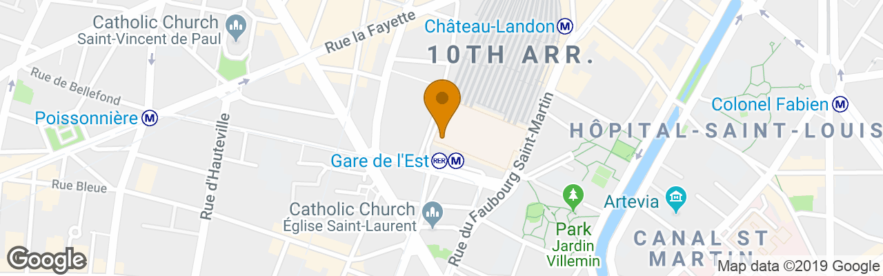 Hôtel Kyriad Paris 10 Gare de L'Est 